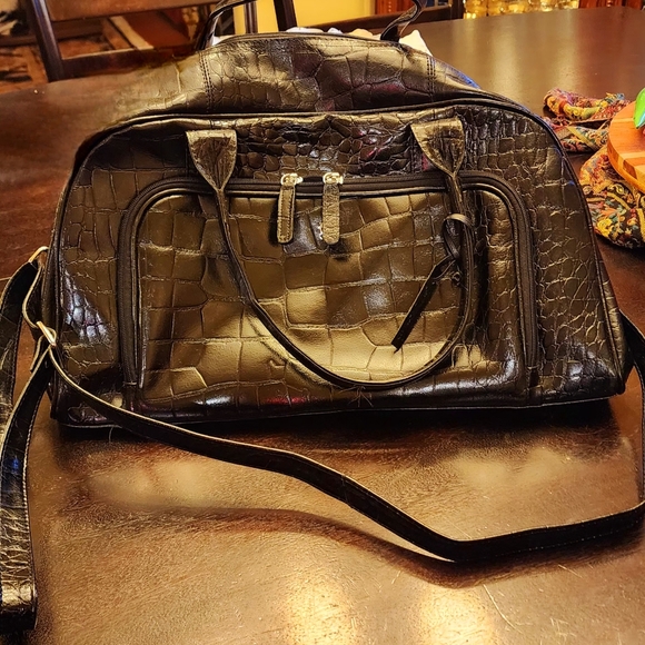 Leather Travel Bag - Picture 11 of 12